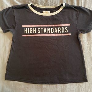 GIRLS TUCKER + TATE HIGH STANDARDS T-SHIRT - SIZE S (7/8)